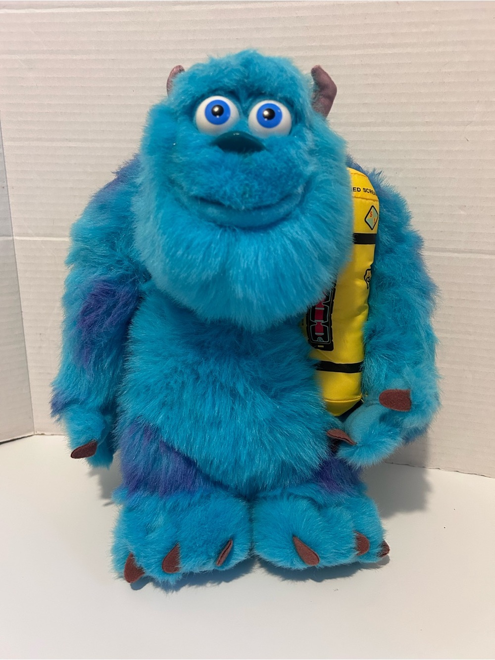 Vintage 2001 Talking Sulley Plush Monster Inc